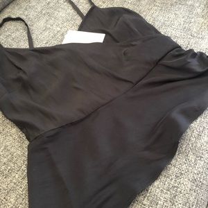 Black cami blouse